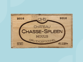 6x bottles Chateau Chasse Spleen 2016
