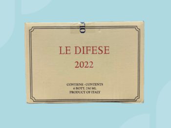 6x bottles Le Difese Tenuta de San Guido 2022