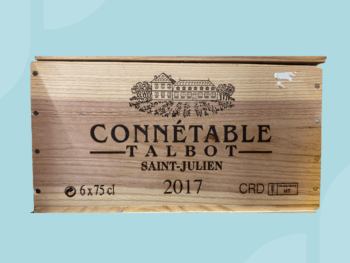 6x bottles Chateau Talbot, Connetable de Talbot 2017 boxed