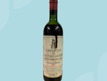 1x bottle Chateau Latour 1960