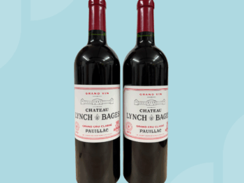 2x bottles Chateau Lynch Bages 2012