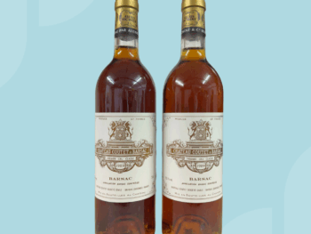 2x bottles Chateau Coutet Barsac 1989