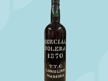 1x bottle Madeira Sercial Solera Tomelino 1870