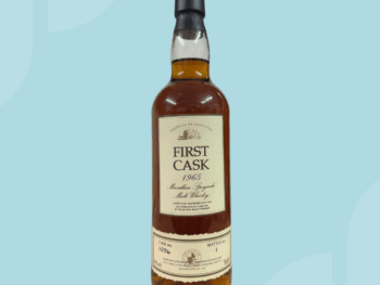1x bottle Whisky Macallan 1965 First Cask 29 year Malt bottle Number 1