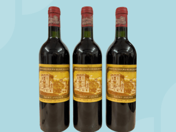 3x bottles Chateau Ducru-Beaucaillou 1977