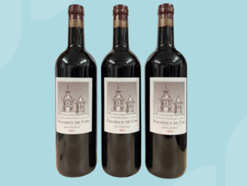 3x bottles Chateau Cos d'Estournel, Pagode de Cos 2015