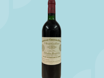 1x bottle Chateau Cheval Blanc 1985