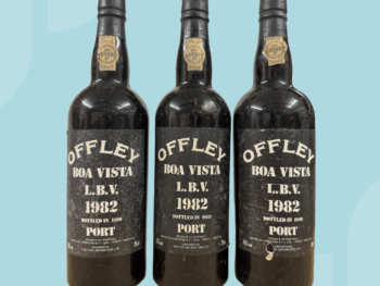 3x bottles Vintage Port Offley Boa Vista LBV 1982