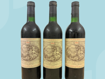 3x bottles Chateau Cadet Piola St Emilion Grand Cru 1980