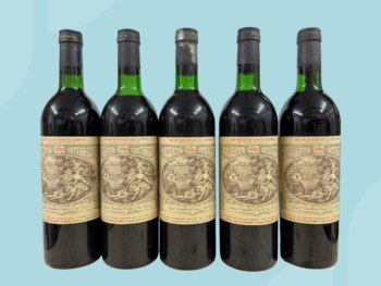 5x bottles Chateau Cadet Piola Grand Cru St Emilion 1980