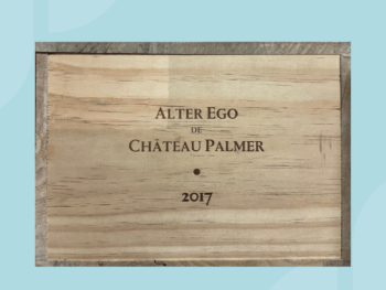 6x bottles Chateau Palmer, Alter Ego 2017