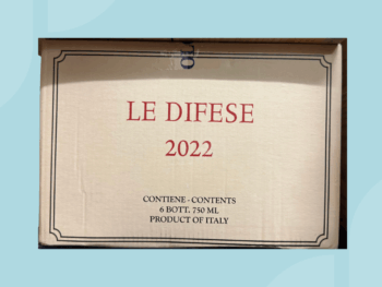 6x bottles La Difese Tenuta de San Guido 2022