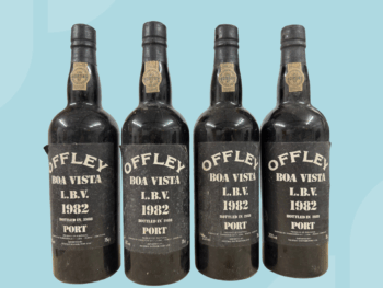 4x bottles Offley Boa Vista 1982 LBV 