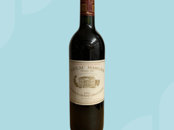 1x bottle Chateau Margaux 1986   
