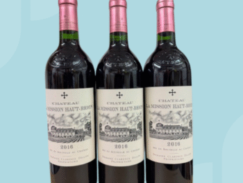 3x bottles Chateau La Mission Haut Brion 2016 