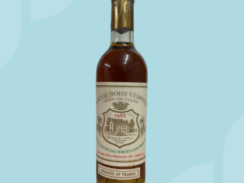1x Half Bottle Chateau Doisy-Vedrines Sauterne 1955   