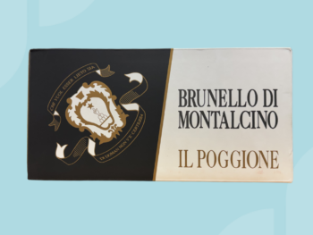 6x bottles Brunello di Montalcino Il Poggione 2018 