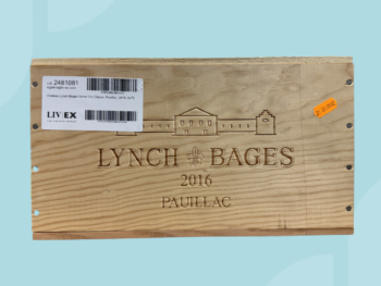 3x bottles Chateau Lynch Bages 2016 