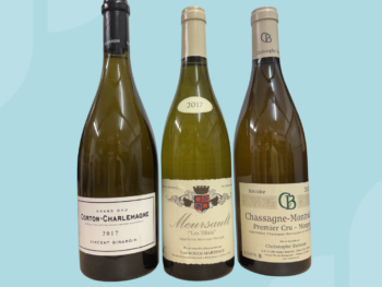 3x bottles Fine White Burgundy