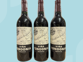 3x bottles Vina Tondonia Reserva 2010