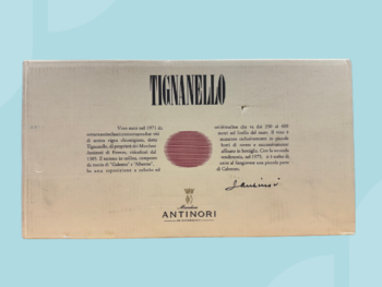 3x bottles Tignanello Antinori 2020
