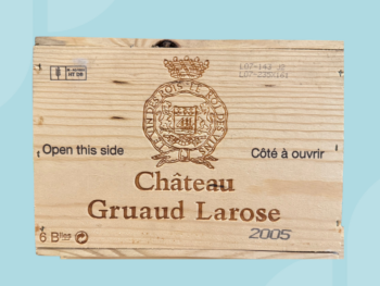 3x bottles Chateau Gruaud Larose 2005 
