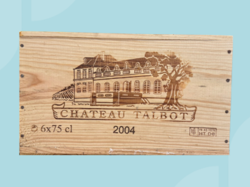 3x bottles Chateau Talbot 2004 