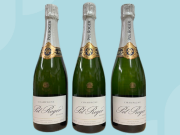 3x bottles Champagne Pol Roger 