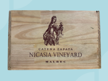 3x bottles Catena Zapata Malbec Nicasia Vineyards 2018 