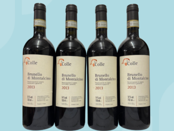 5x bottles Brunello di Montalcino Il Colle 2013 