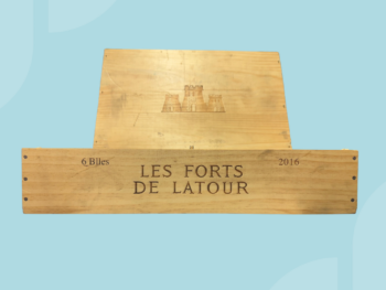 3x bottles Chateau Latour, Les Forts de Latour 2016 