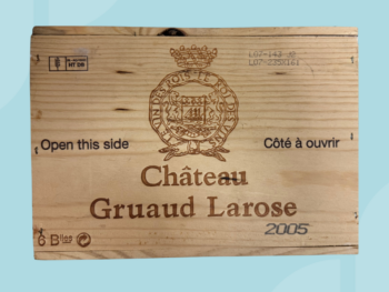 6x bottles Chateau Gruaud Larose 2005