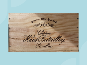 6x bottles Chateau Batailley 2016